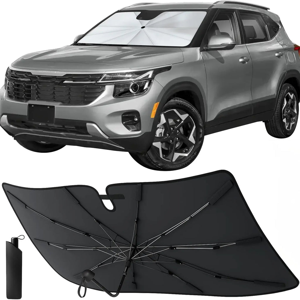 Econour Premium 4-Layer Reflective Car Windshield Sun Shade