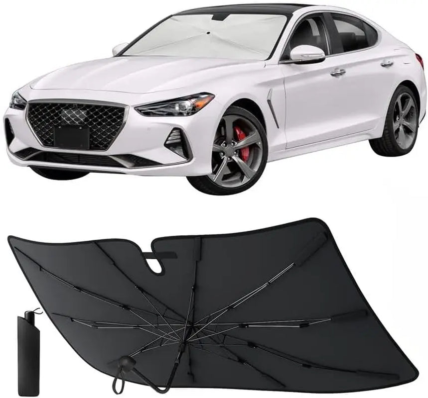 Econour Premium 4-Layer Reflective Car Windshield Sun Shade